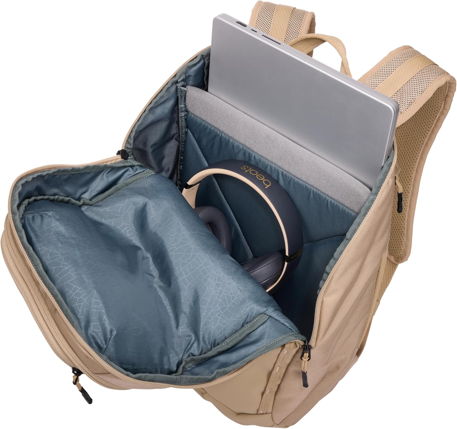 Thule Chasm 26L Backpack - Fits 16" Laptop, Weather-Resistant Materials, Small Item Organization, Side Zipper Computer Access
