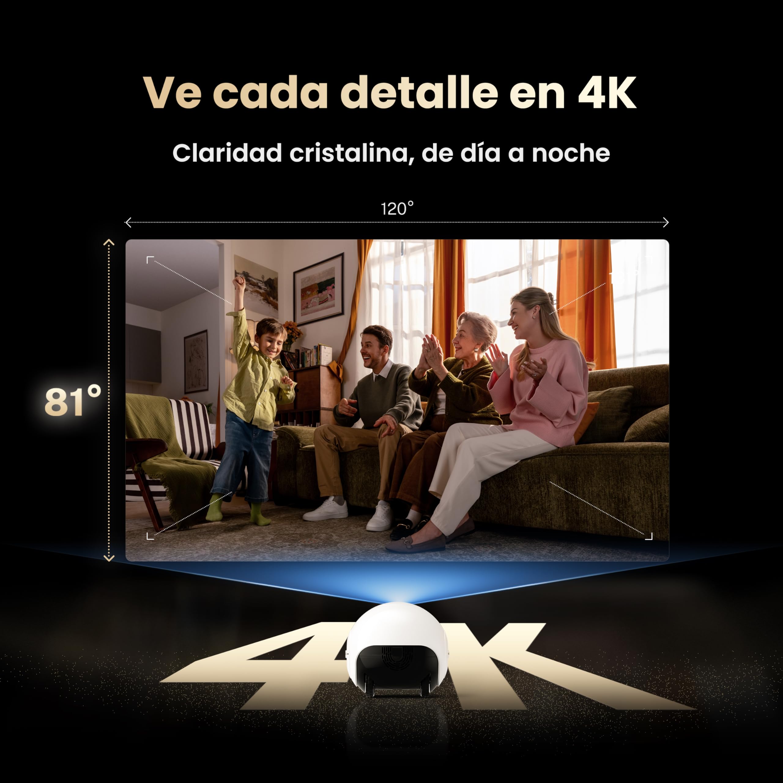 Enabot EBO MAX FamilyBot – Robot Cámara 4K con IA Multimodal, Interacción Personalizada, Vídeo Bidireccional, Recorridos Automáticos y Memoria Adaptativa – para Familia y Mascotas