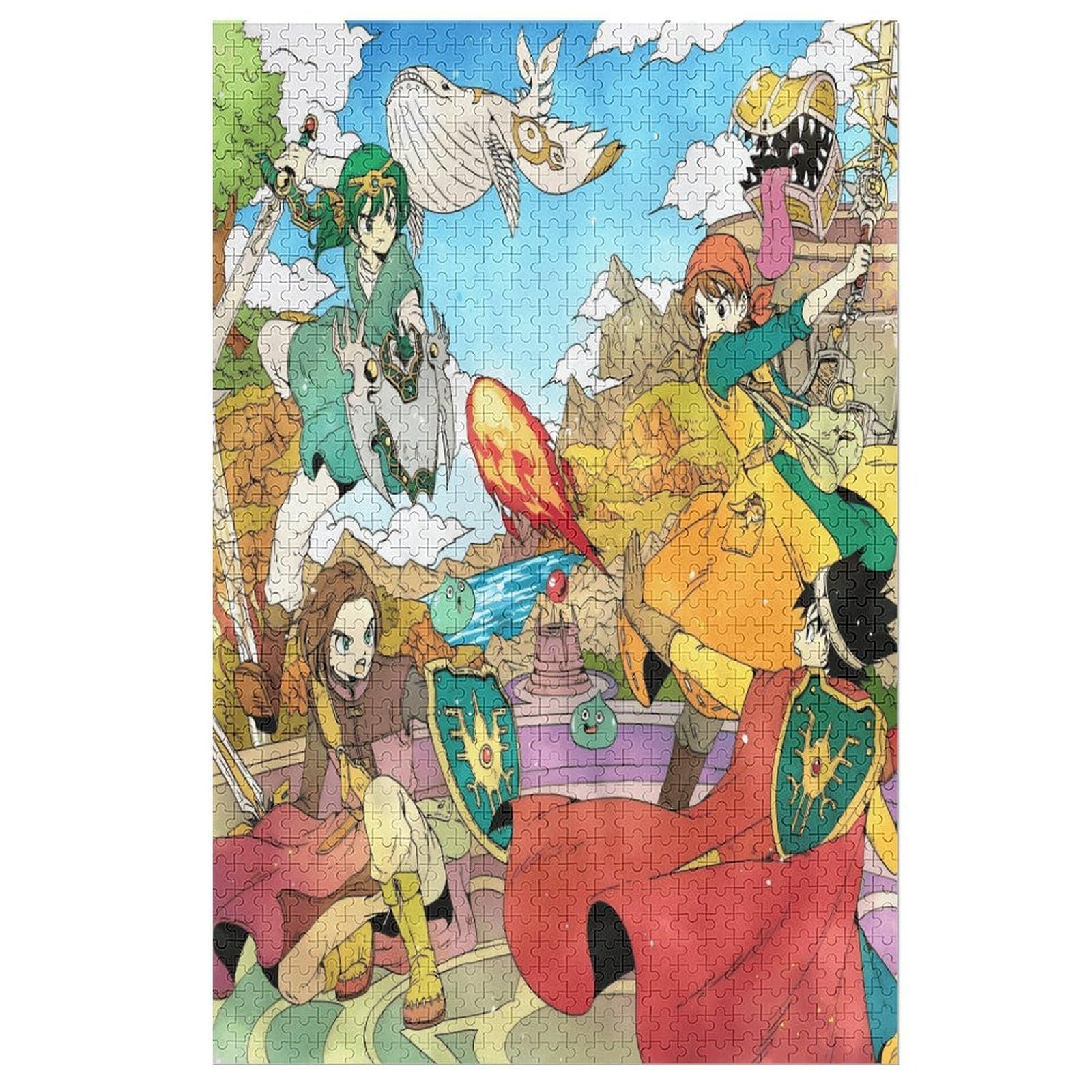 ドラゴンクエストI・II ジグソーパズル 額縁入り