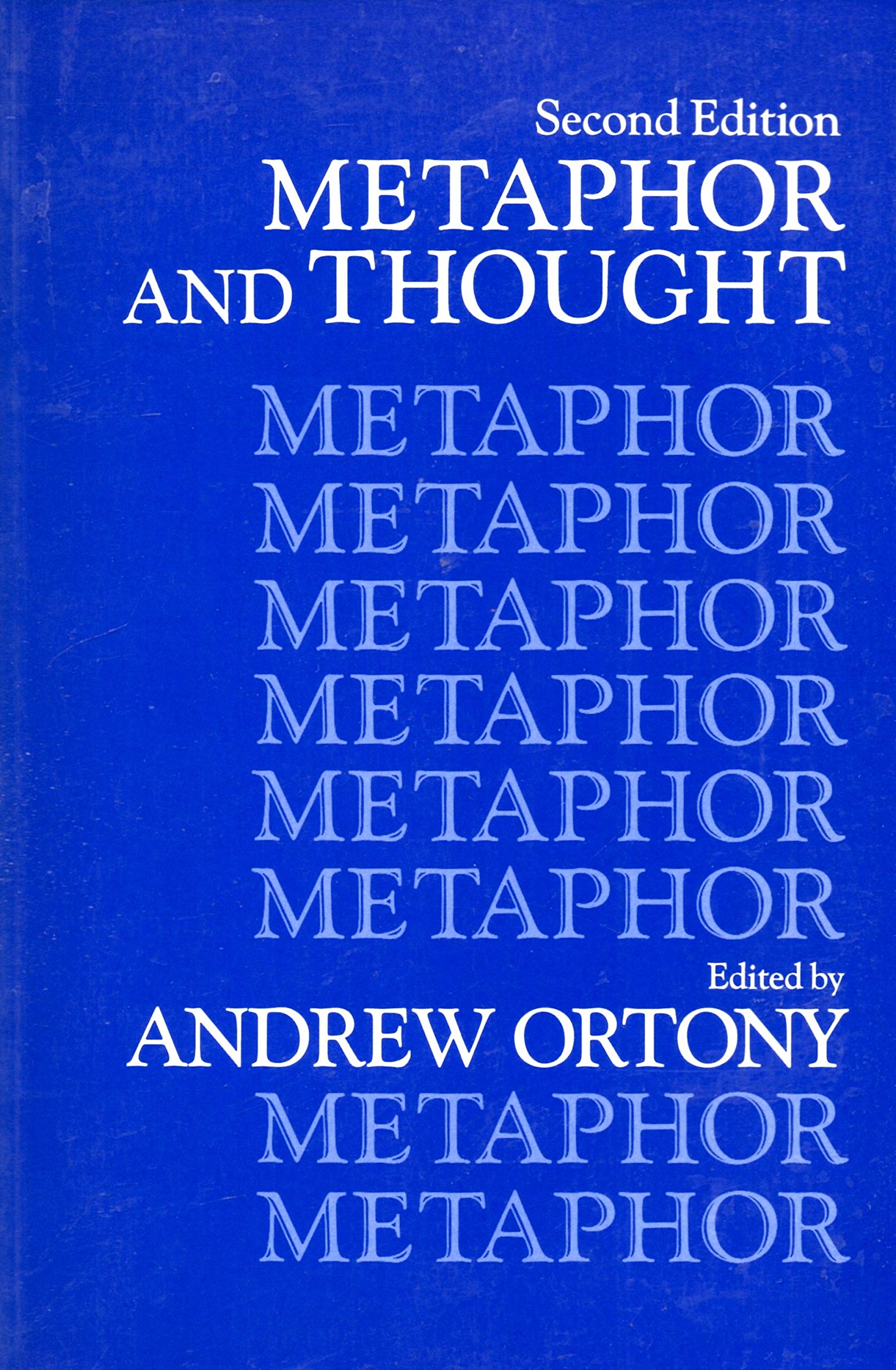 Metaphor and Thought 2ed