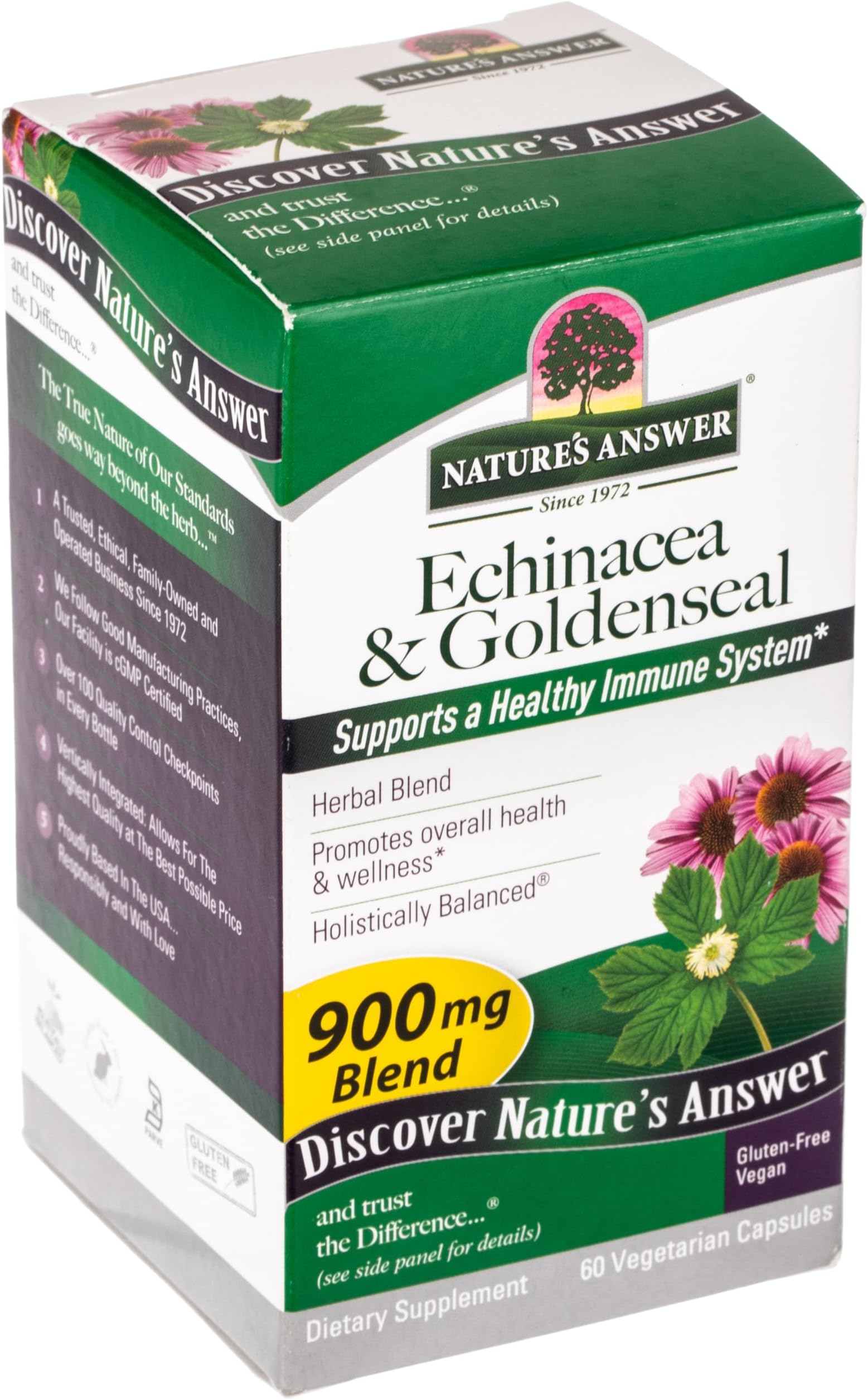 Echinacea & Goldenseal, 60 Vegan Capsules