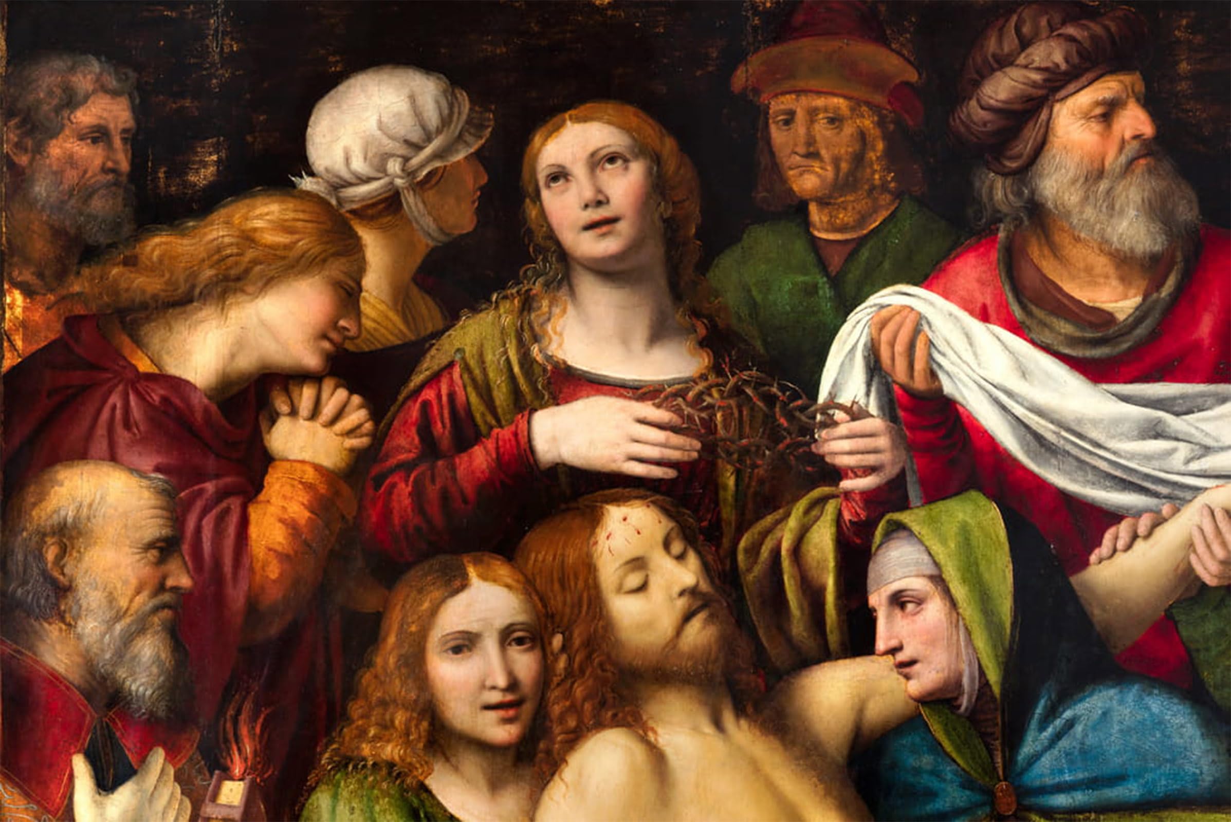 Serendipitp No Frame Aesthetic Poster Photo Wall Print Retro Picture Church Of San Giorgio Al Palazzo By Bernardino Luini Modern Wall Artwork For Home Decor 60X90cm