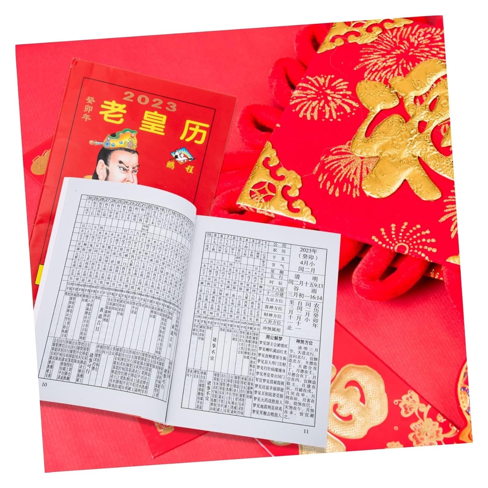 Tischkalender, Tischkalender 2025, Kalender, Heimdekoration, chinesischer Neujahrsplaner, Tischdekoration, Dekorationen, Chinoiserie-Dekor, Neujahr