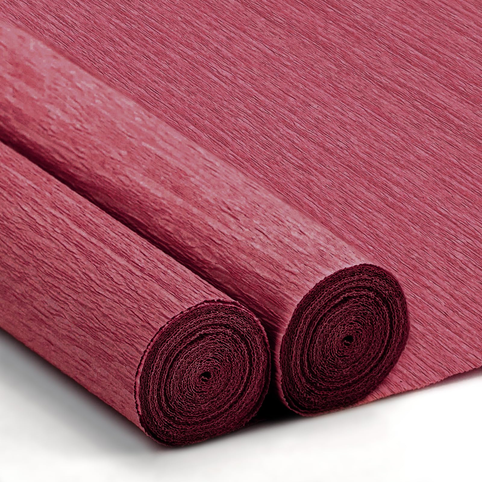 Crepe Paper Streamers 2 Rolls 10 x 98Inch (Burgundy)