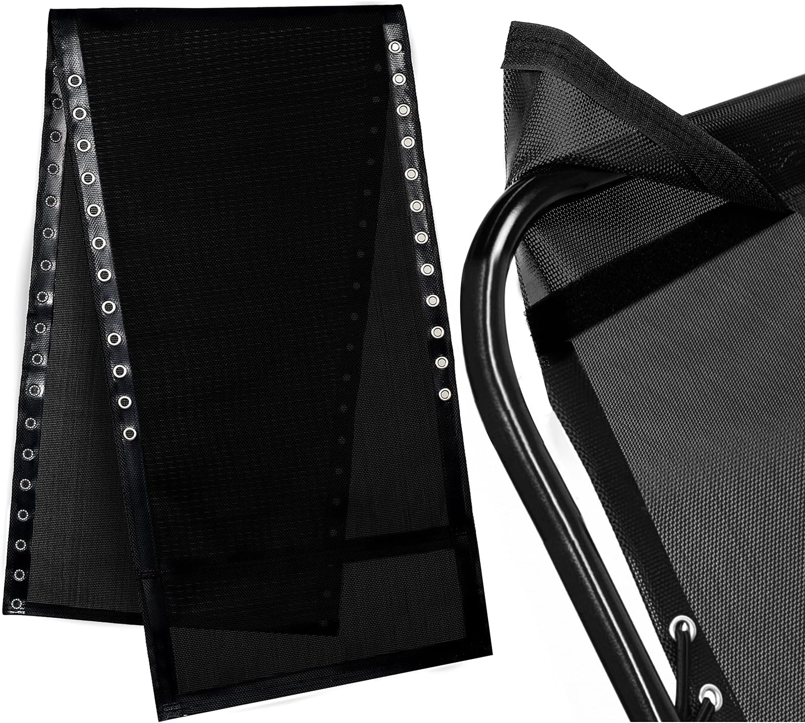 sailimu XL Zero Gravity Chair Replacement Fabric, Hook & Loop Fixed Top Sling Chair