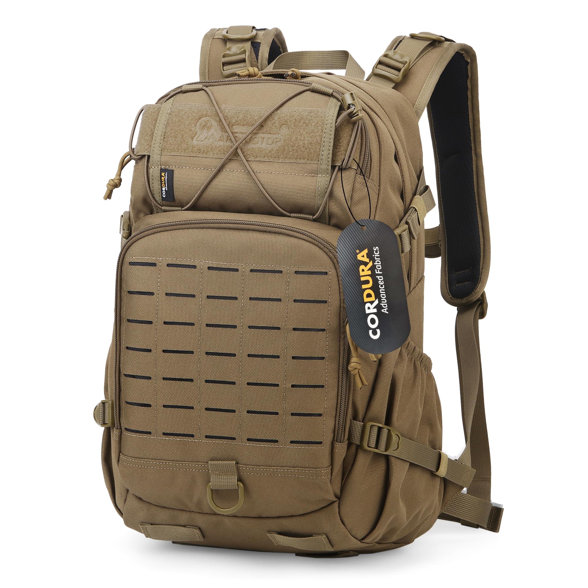 Mardingtop Tactical Military Backpack for Men,25L Molle Backpack, Cordura Backpack for Hiking,Camping