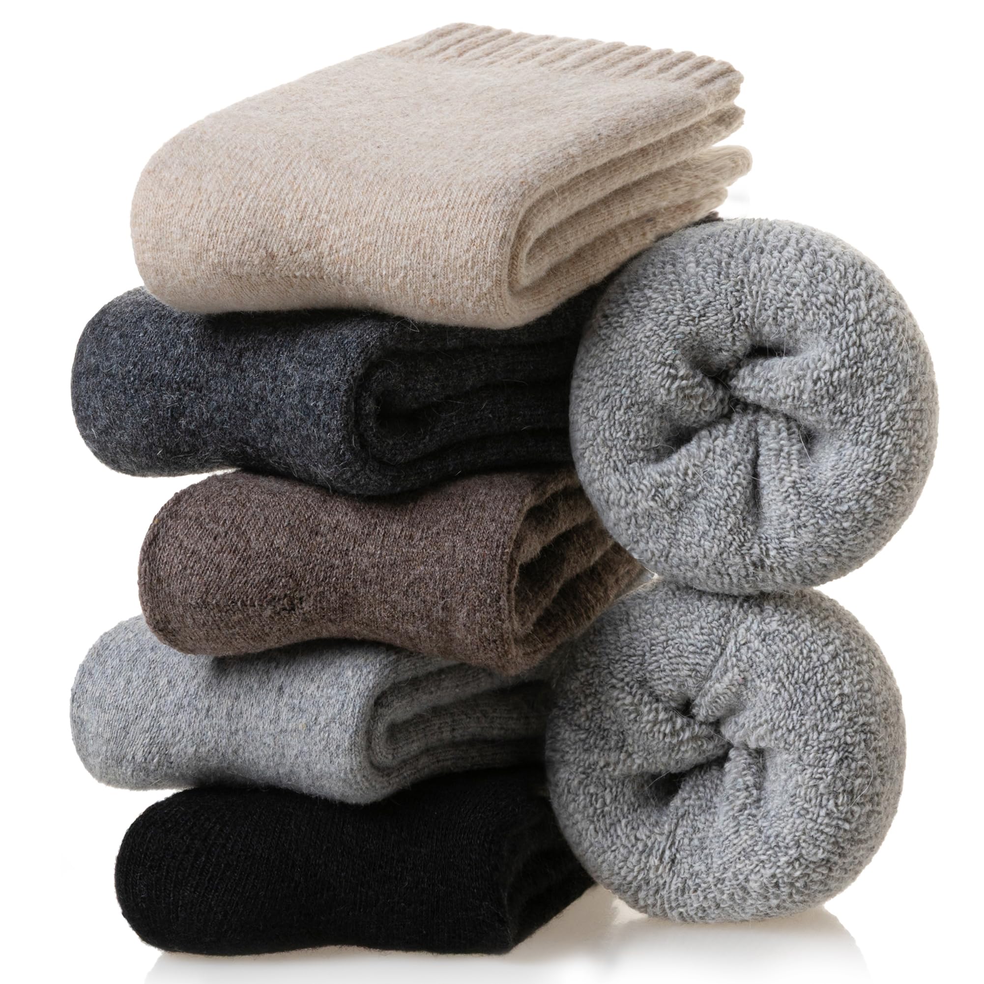 Velice Womens Merino Wool Thermal Thick Hiking Winter Socks