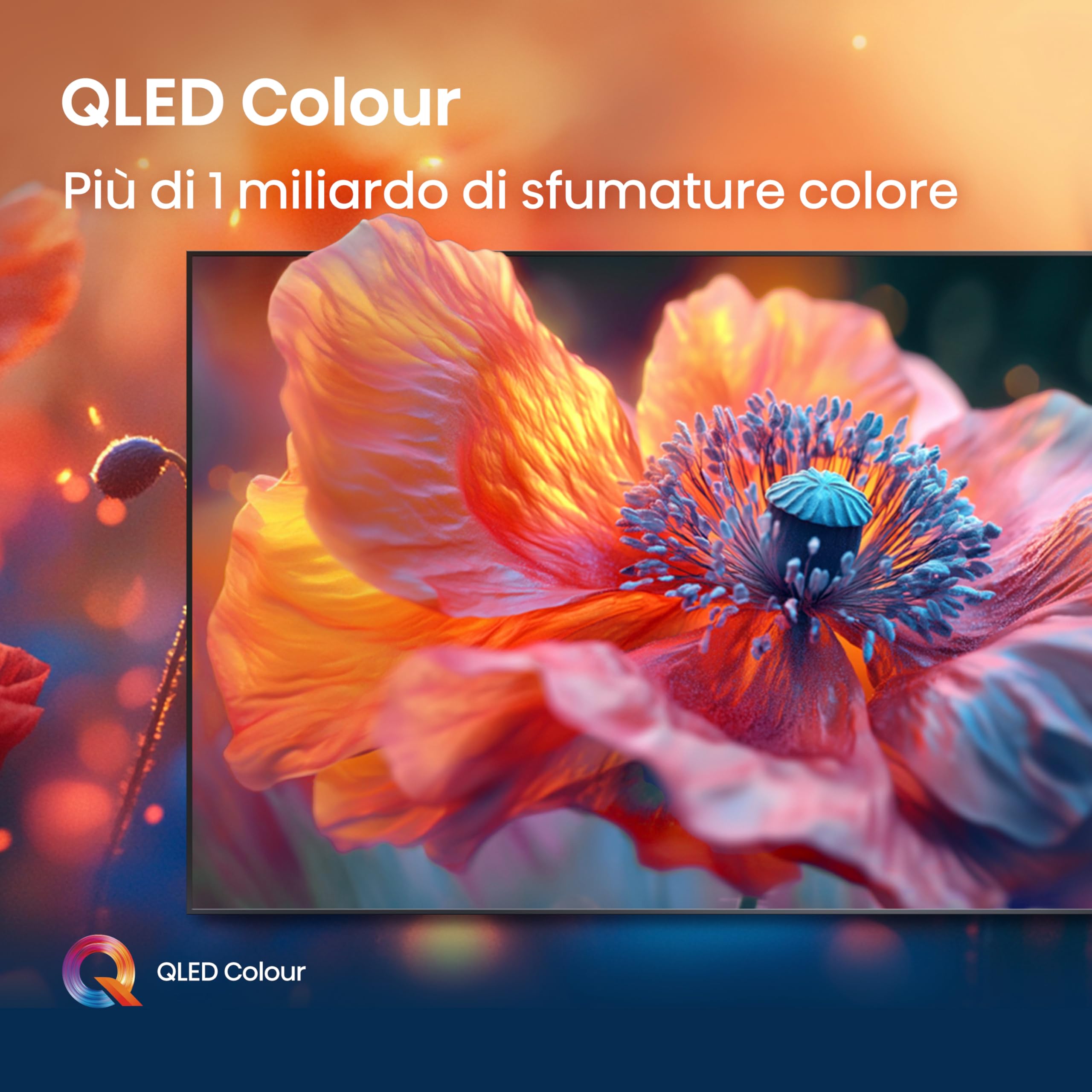 Hisense TV 50" QLED 4K 50A72Q Smart VIDAA U8 Dolby Vision HDR 10+ Game Mode Plus Dolby Atmos Alexa