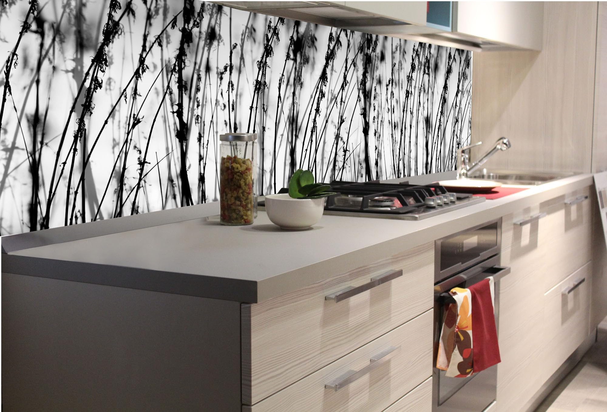 Pellicola Autoadesiva Paraschizzi Per Cucina - 180x60 Cm, Alta Qualità, Facile Da Pulire - Foto 9