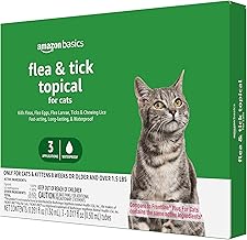 Sponsored Ad - Amazon Basics Flea and Tick Topical Treatment for Cats over 1.5 pounds (Previously Solimo)