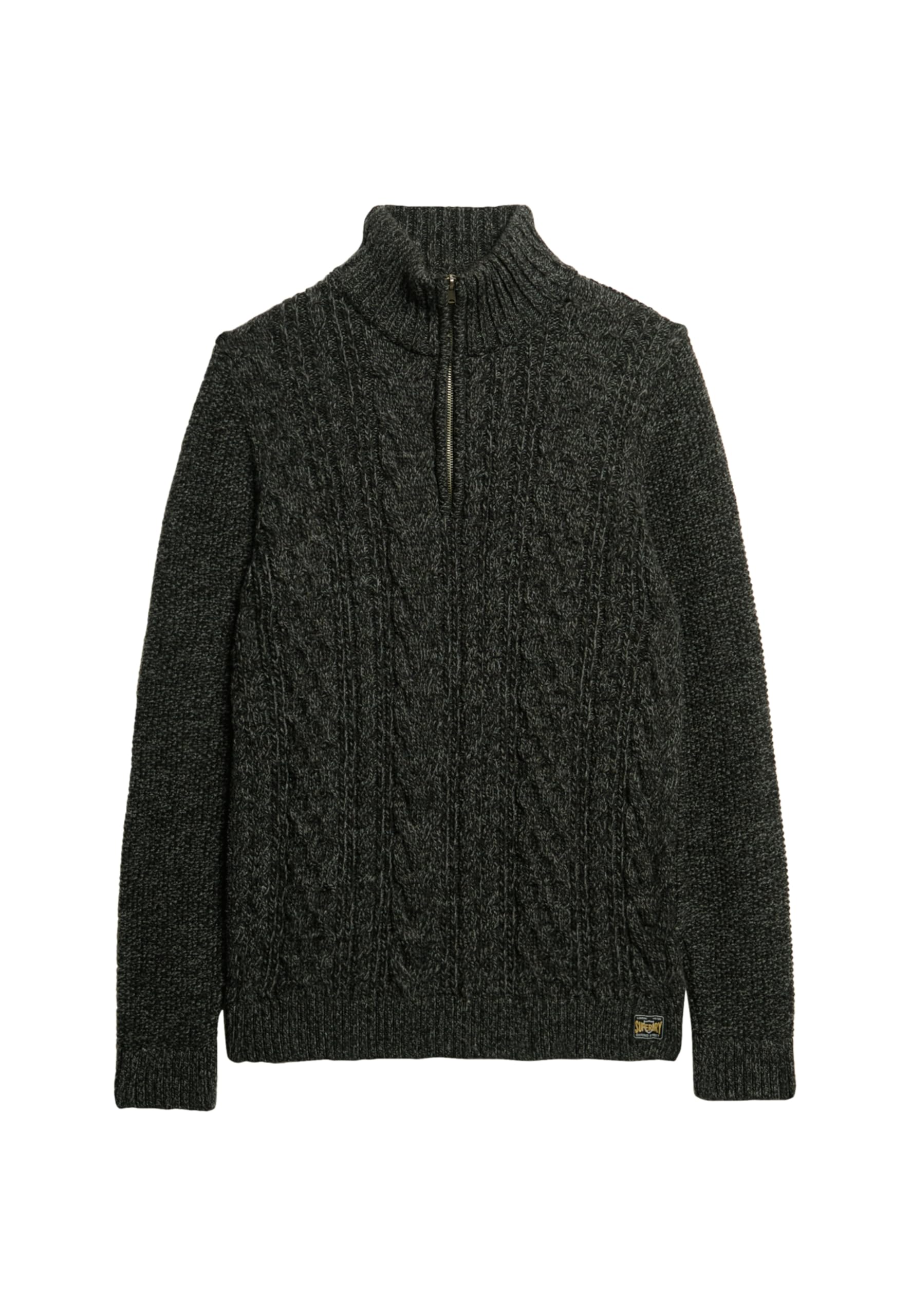 Superdry Jacob Cable Knit Half Zip Sweater Men - XXL