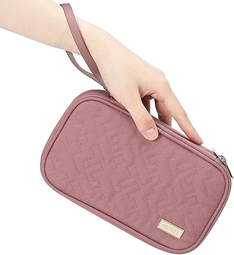 Miniatura 3 de NISHEL Funda organizadora de cables de viaje, funda electrónica con tecnología de doble capa, artículos esenciales de viaje para cargador, cable,