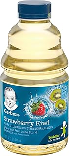 Gerber Graduates Fruit Splashers Juice, Strawberry Kiwi 32 Fl. Oz. (Pack of 4)