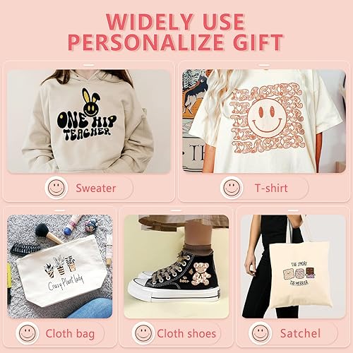 Miniatura 10 de Tintnut Rompecabezas de vinilo de transferencia de calor, 10 hojas de 10 x 12 pulgadas, rompecabezas de conciencia sobre el autismo, cortador de