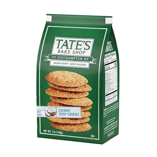 Miniatura 10 de Tate's Bake Shop Galletas crujientes de coco, 7 onzas