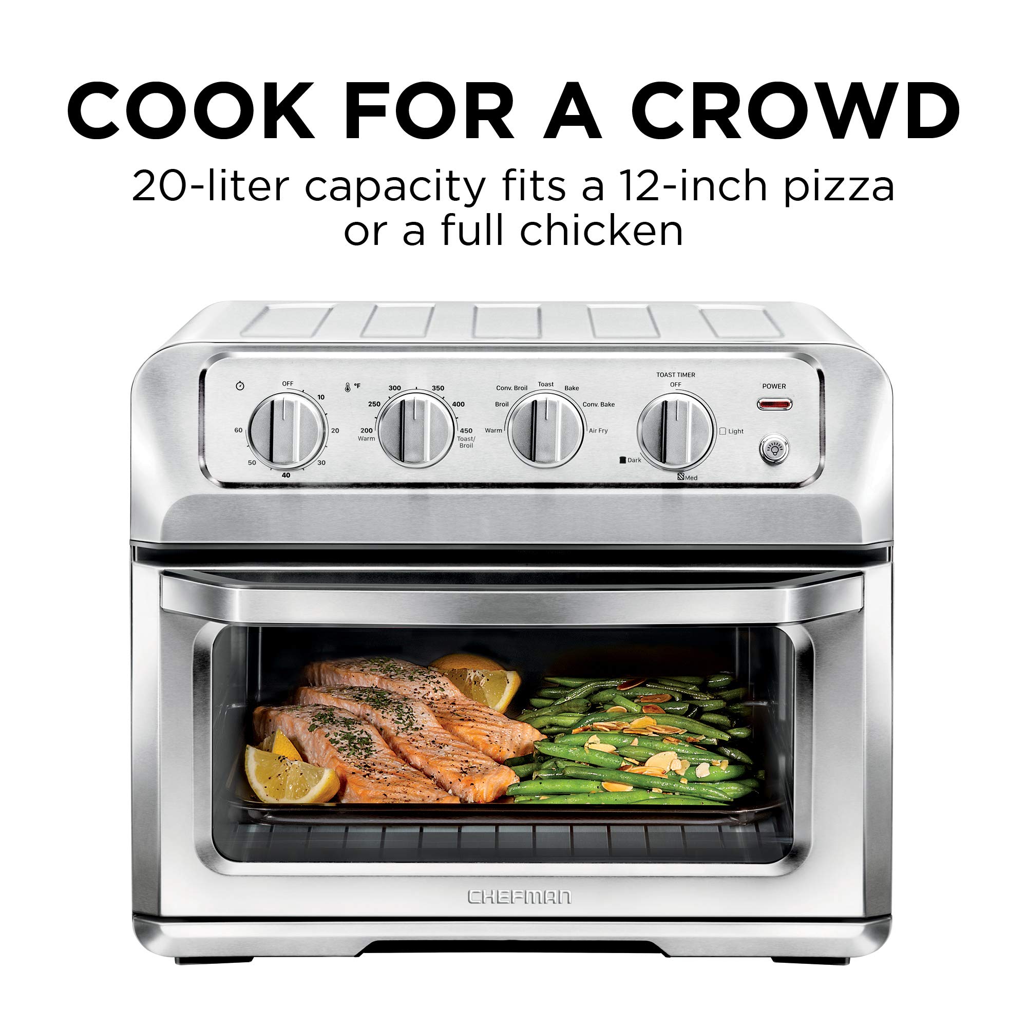 chefman air fryer toaster oven