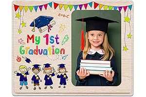 My First Graduation Picture Frame | 4"x6" Preschool or Graduation Picture Frame for Kids