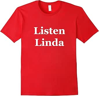 Amazon.com: Listen Linda T-Shirt Viral Video Shirt : Clothing, Shoes