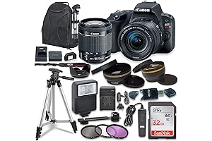 Canon EOS Rebel SL2 DSLR Camera with Accessories