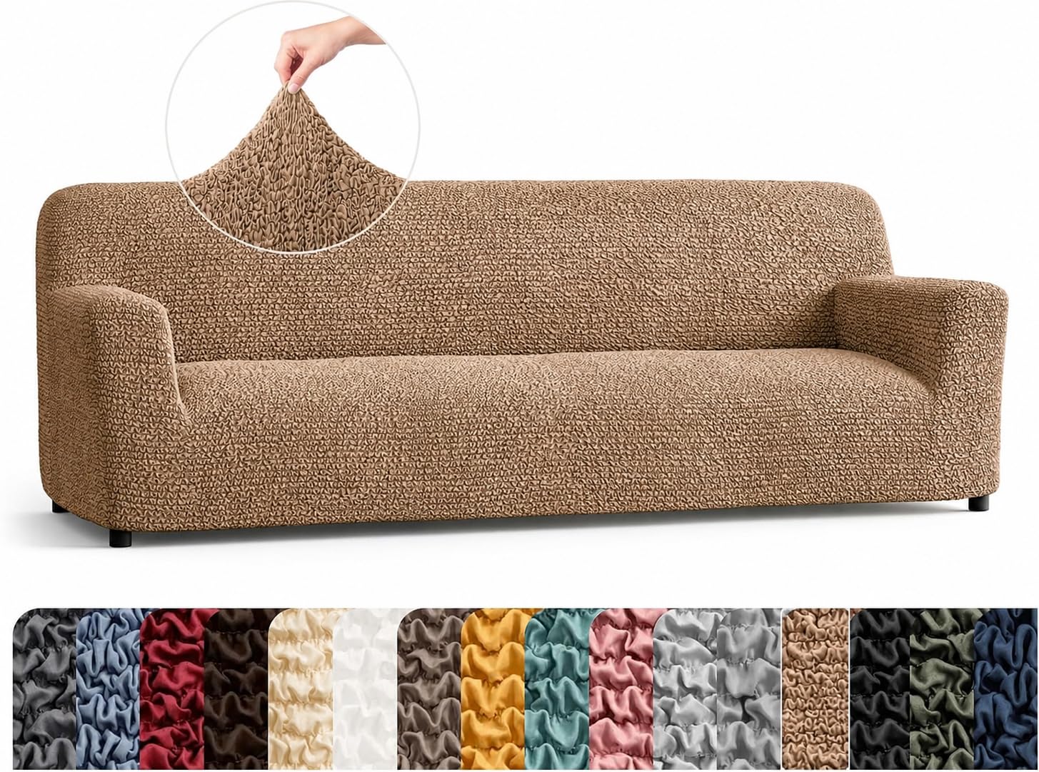 Bellissima Sofa Covers - Luxury Microfiber Slipcover -15