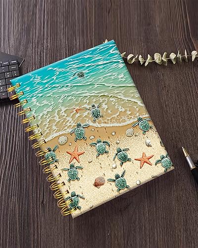 Vista 16 de iampanda Cuaderno con espiral, encuadernación de doble alambre fuerte con papel de primera calidad para niñas y mujeres, 60 hojas A5, cuaderno