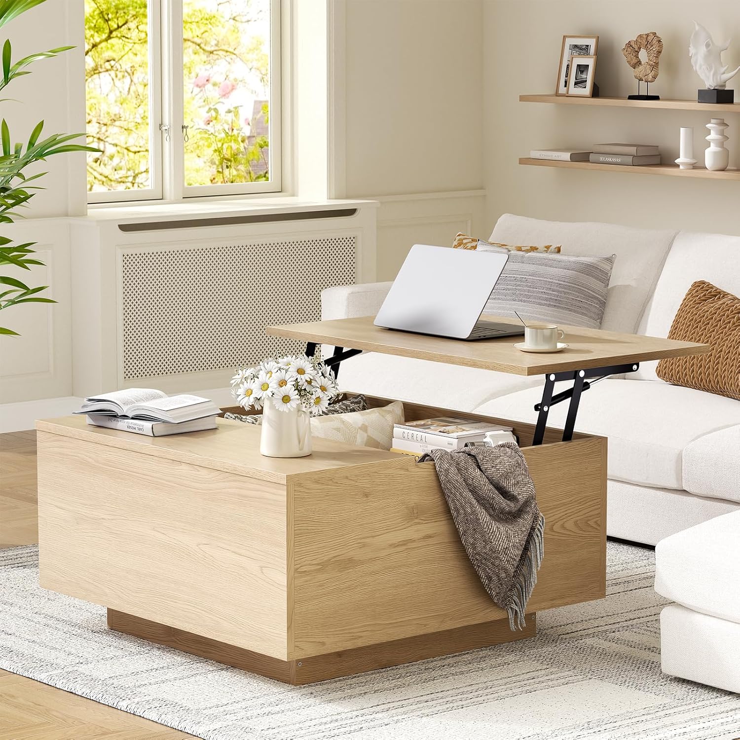 FABATO Lift Top Coffee Table