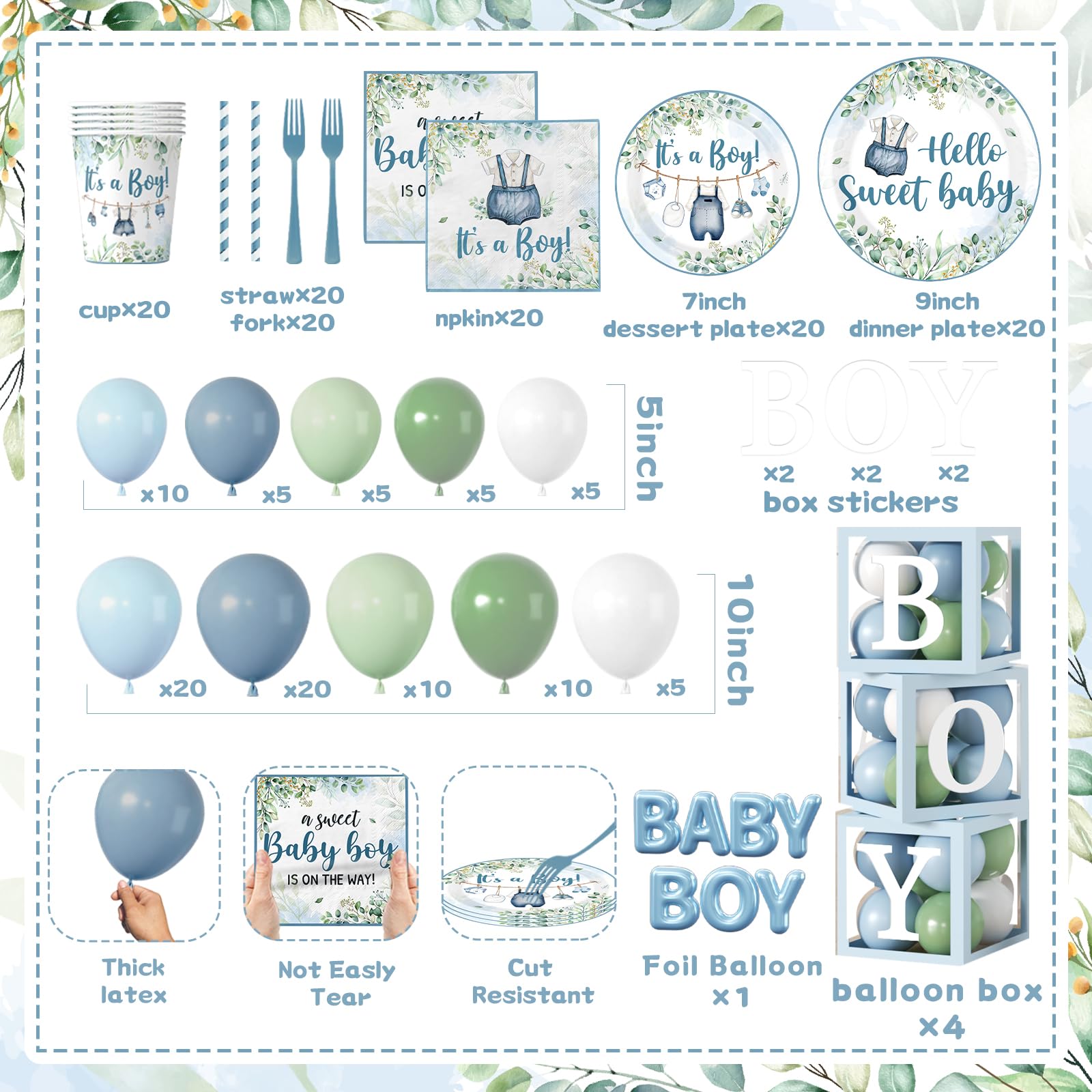 Decoraciones para baby shower