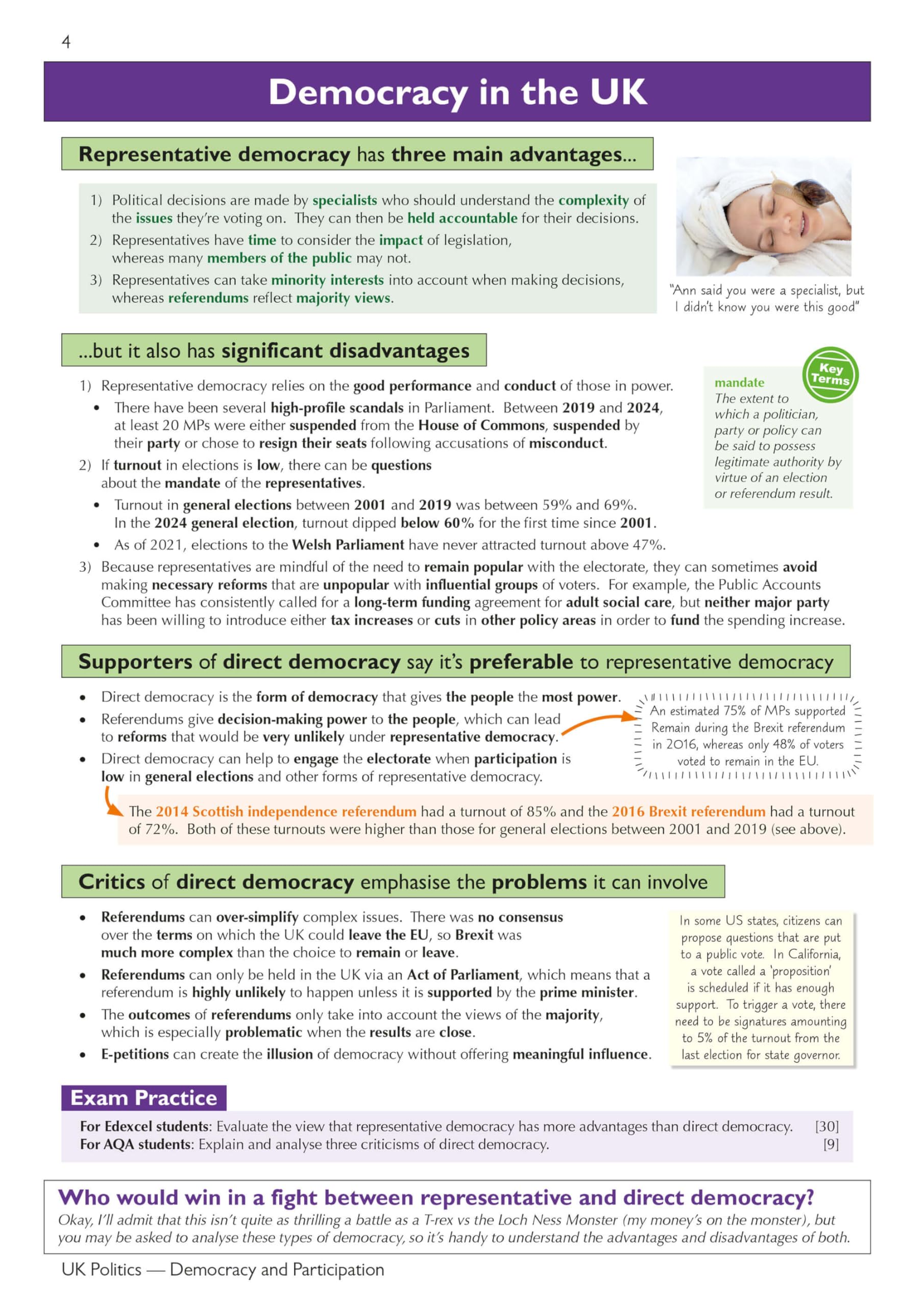 A-Level Politics: Edexcel & AQA Complete Revision & Practice (with Online Edition)