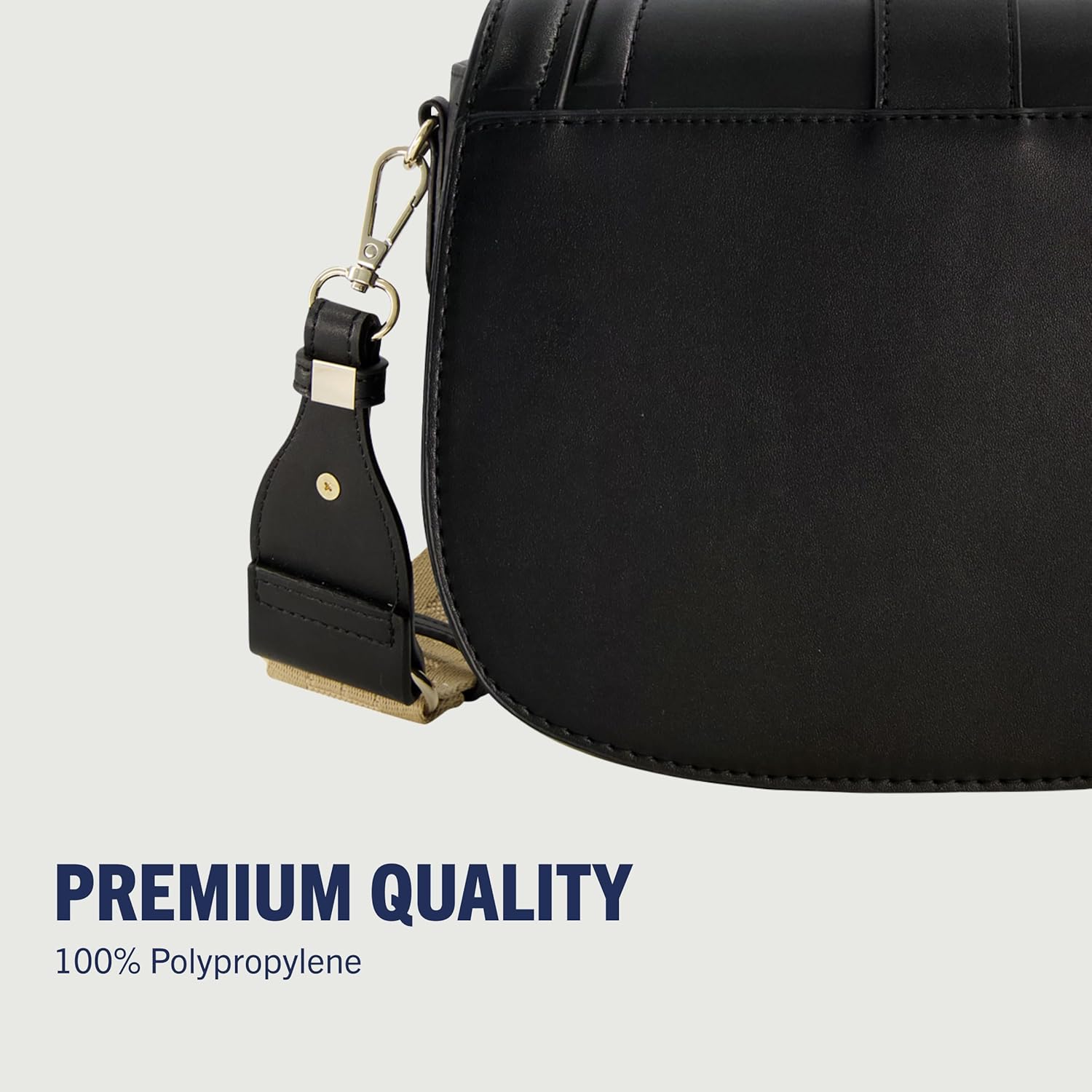 True Religion Saddle Bag, Women's Crossbody Purse with Adjustable Shoulder Strap - Image 5