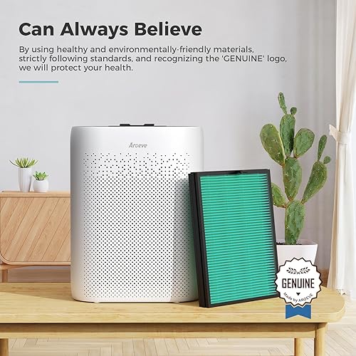 Miniatura 2 de AROEVE MKD05 Filtro de aire de repuesto 4 en 1 Filtro de aire - Versión caspa de mascotas