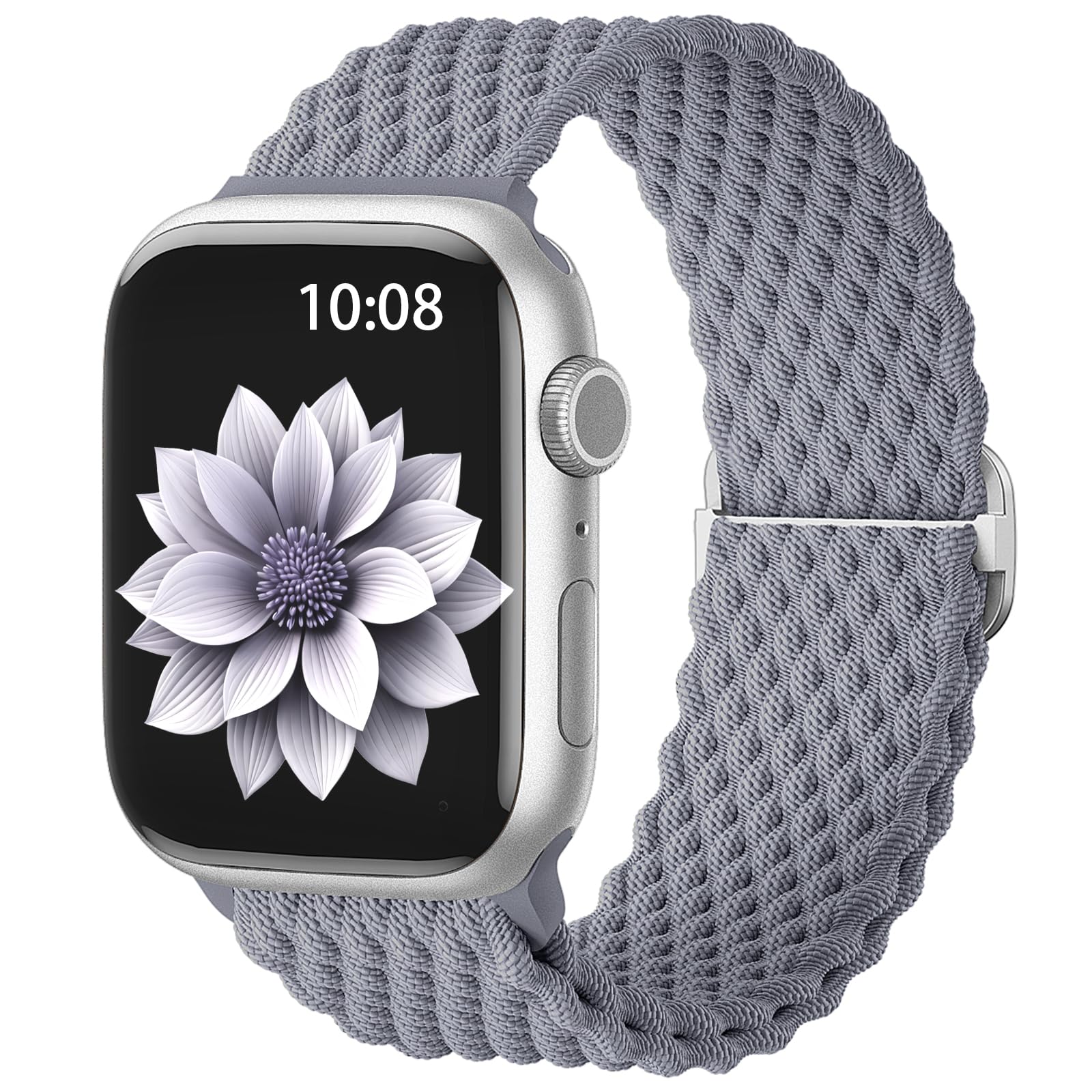 AMSKY Cinturini in Intrecciato Compatibile con Cinturino Apple Watch 40mm 46mm 44 mm 45mm 41mm 42mm 38mm 49mm Donna Uomo, Tessile Cinturino Compatibile con Apple Watch Se Ultra 10 9 8 7 6 5 4 3 2 1