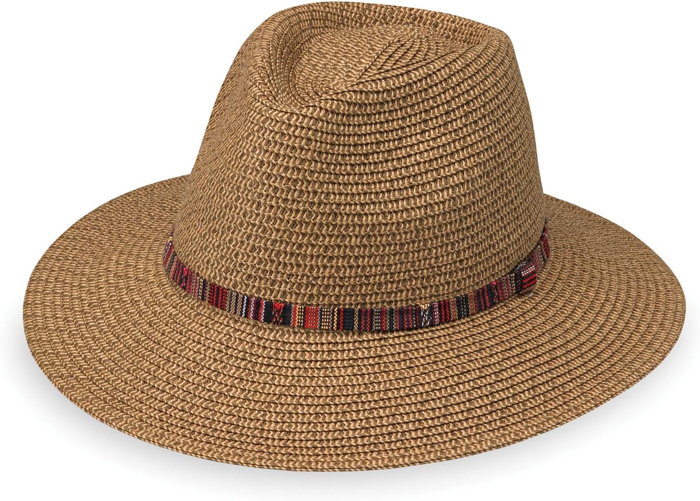 Wallaroo Hat Company – Women’s Sedona Fedora – UPF 50+ UV Protection, Wide Brim, Packable and Adjustable for Medium Crowns