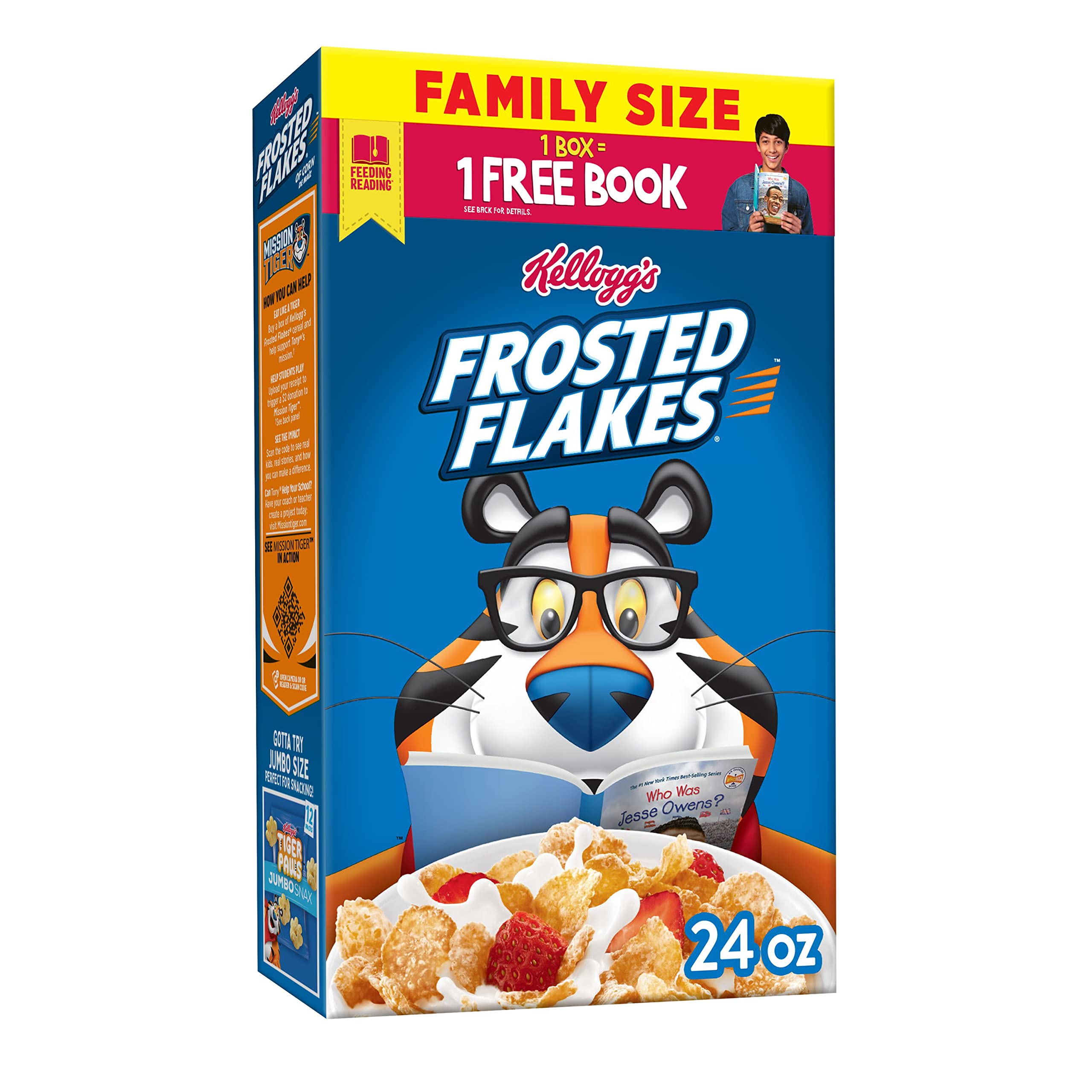 Buy Kellogg's Frosted Flakes Breakfast Cereal, 8 Vitamins and Minerals