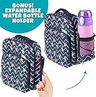 Vista 3 de Lonchera Bentology - Bolsa de almuerzo, hermética, caja bento, para niños