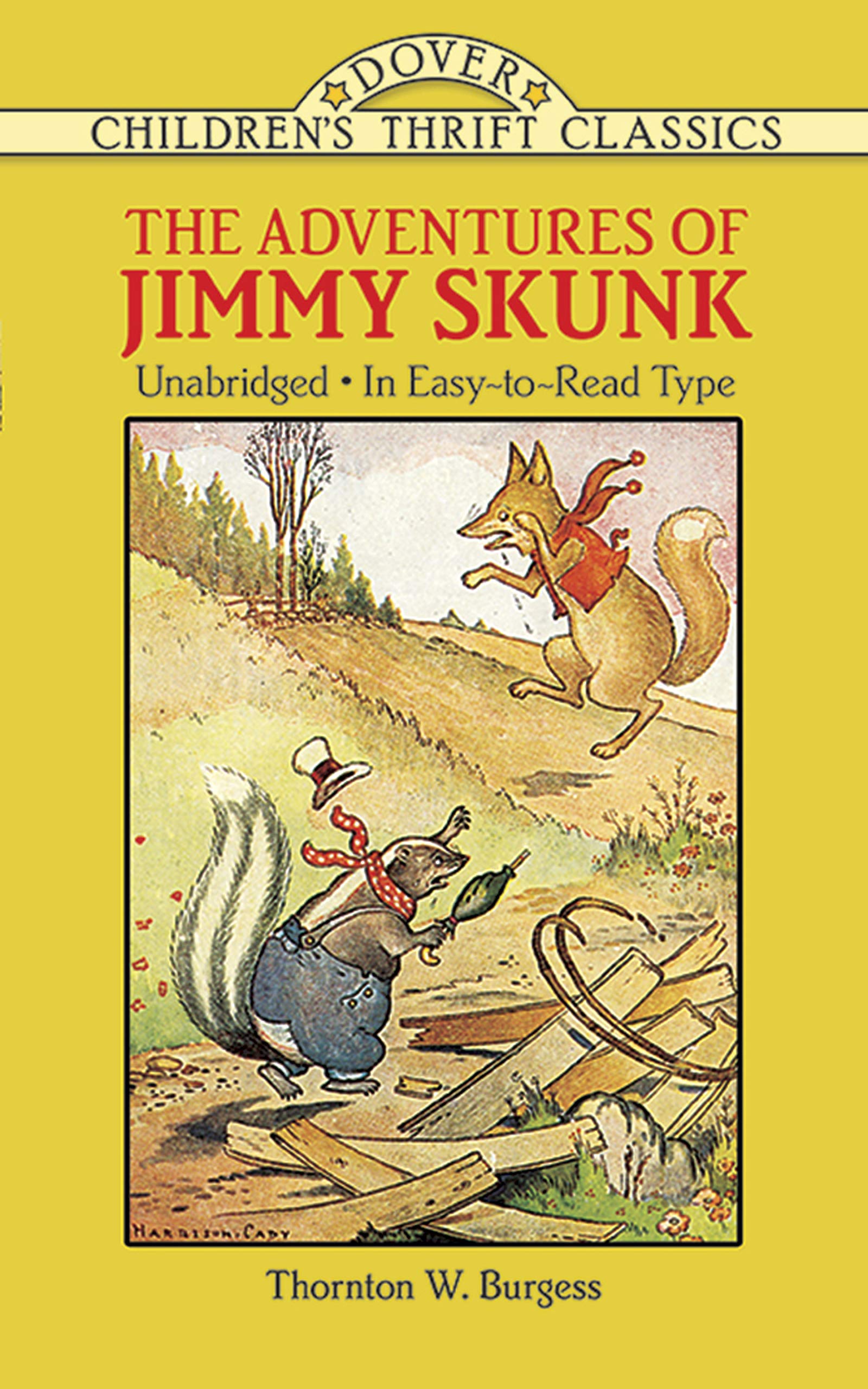 Dover The Adventures of Jimmy Skunk
