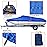 iCOVER Trailerable Boat Cover- 17\'-19\' Heavy Duty Waterproof Tarp Covers with Storage Bag, Fits V-Hull, Fish&Ski, Pro-Style, Fishing, Runabout, Bass Boats, up to 17ft-19ft Long X 96 Wide
