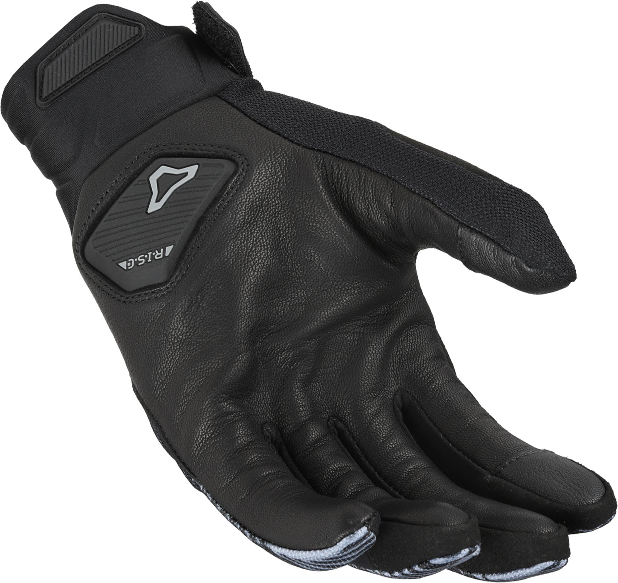 Macna Obtain Leather Rękawice motocyklowe, beżowy/szary, S