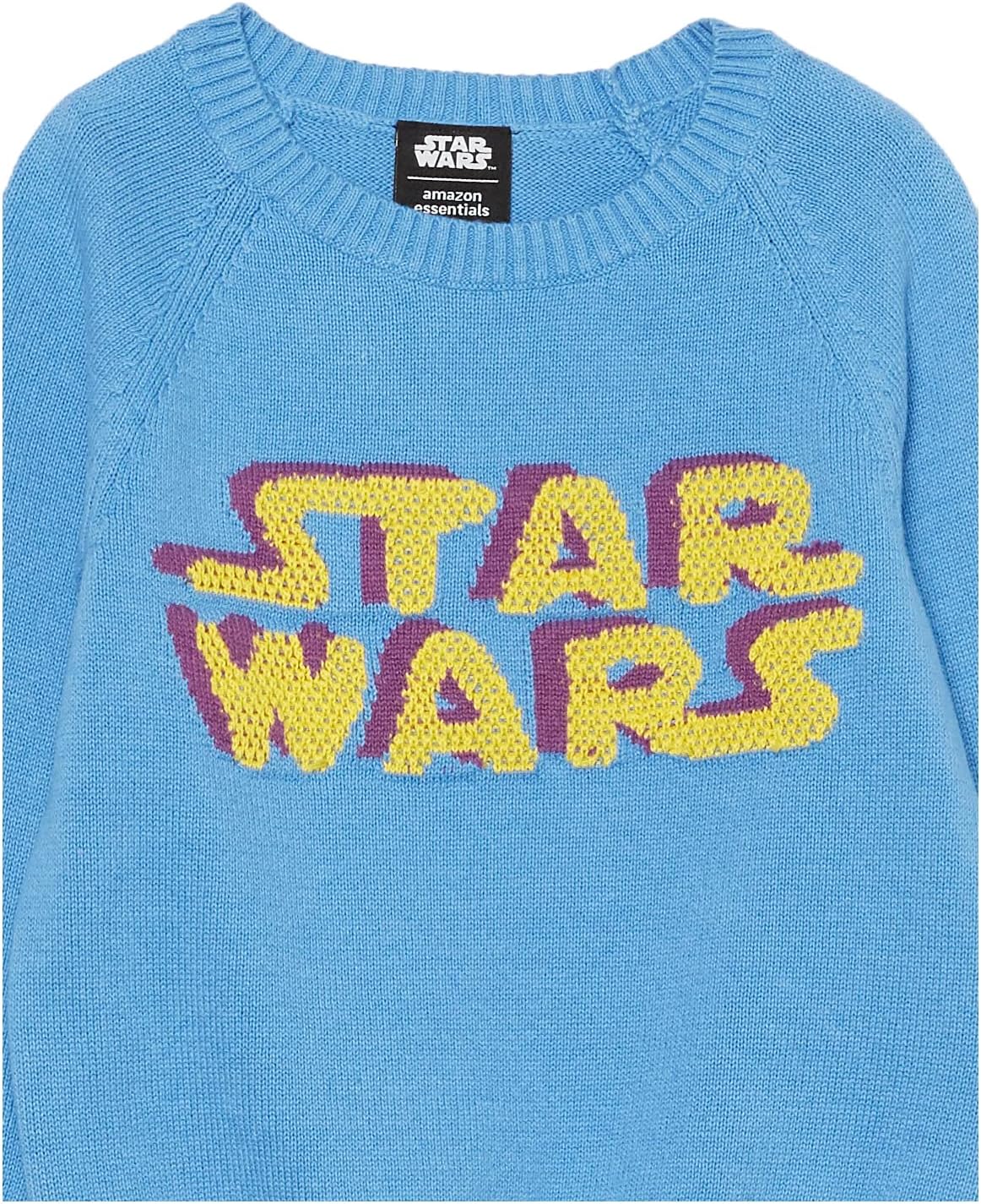 Amazon Essentials Disney | Marvel | Star Wars Boys and Toddlers' Crewneck Sweaters
