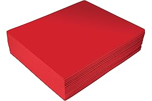 Better Office Products Red EVA Foam Sheets: Unleash Your Creativity with Vibrant Red Foam
