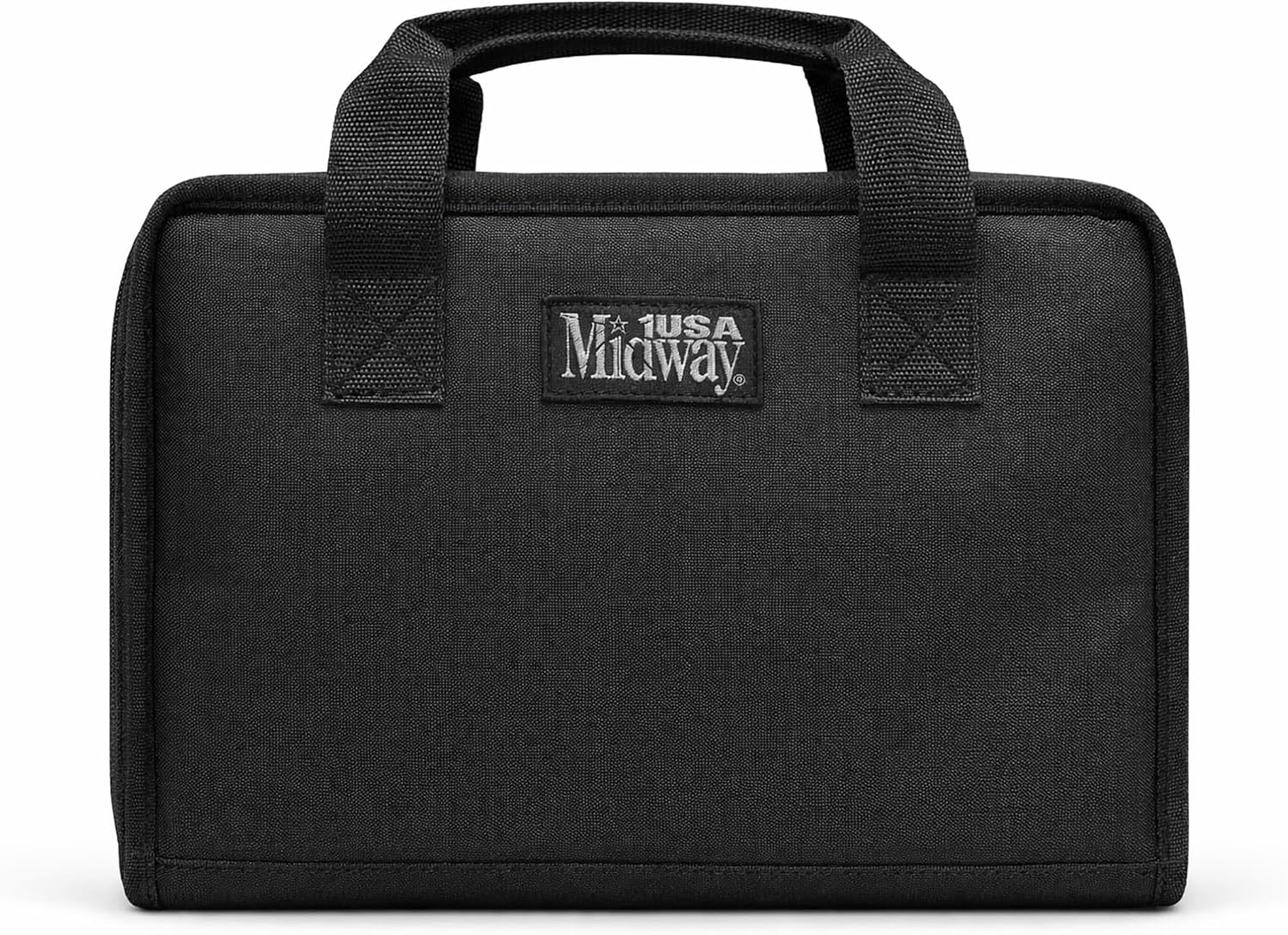 MidwayUSA Tactical Two Pistol Case Black