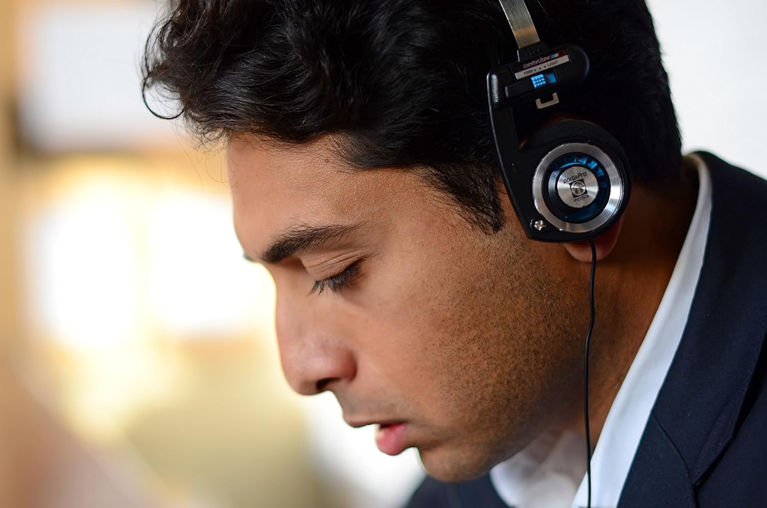 Koss Porta Pro On Ear Headphones with Case, Black / Silver