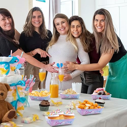 Miniatura 5 de 50 bandejas de papel con nubes azules y cielo blanco nubes azules, suministros para fiesta de cumpleaños, dibujos animados, recuerdos de fiesta,