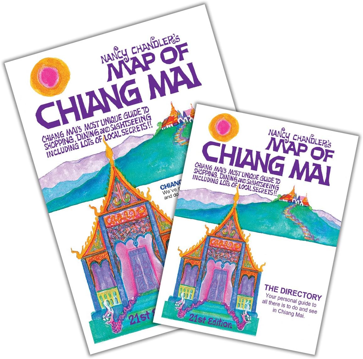 Nancy Chandler's Map of Chiang Mai, 21st Edition Map – March 31, 2017