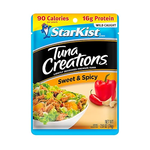 StarKist Tuna Creations Ginger Sesame - Sabor de jengibre y sésamo para atún