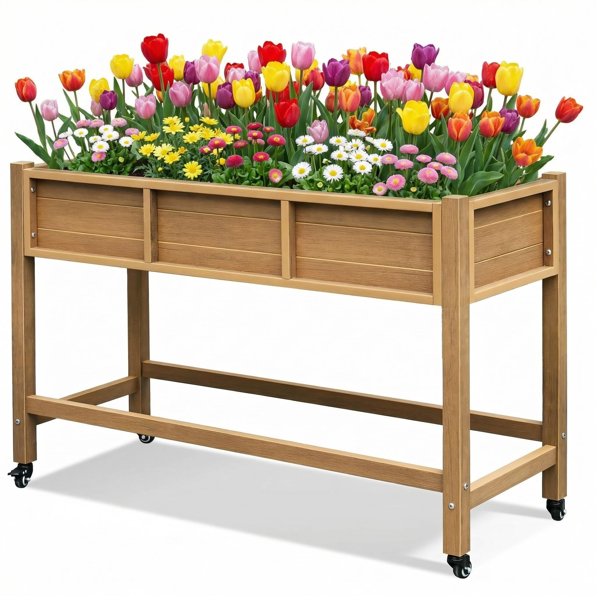 DWVO Raised Garden Bed - Durable & Easy Gardening -11