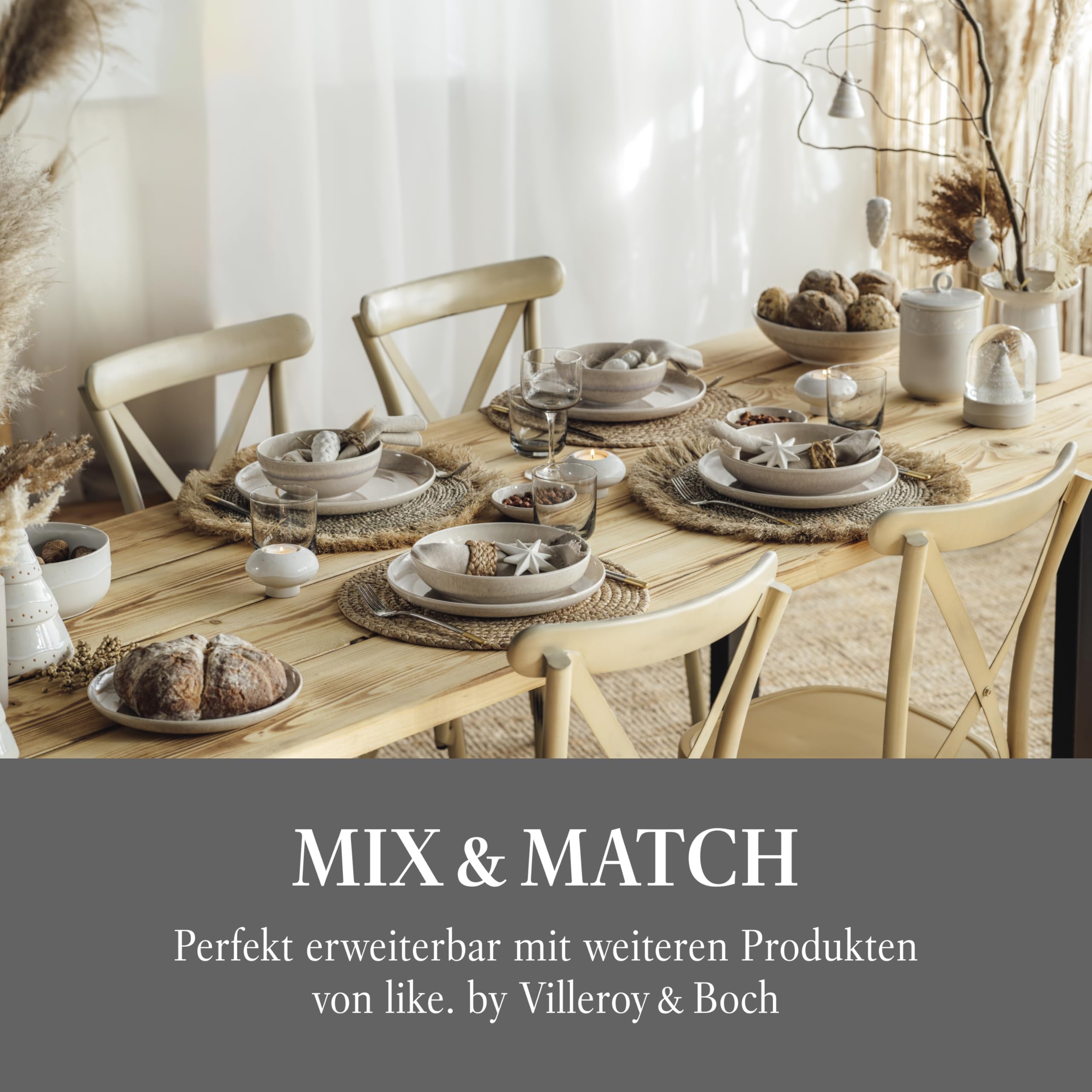 like. by Villeroy & Boch – Winter Glow ozdoba bałwanek, dekoracja świąteczna z porcelany Premium, ozdoba choinkowa, 4,5 x 4,5 x 8 cm