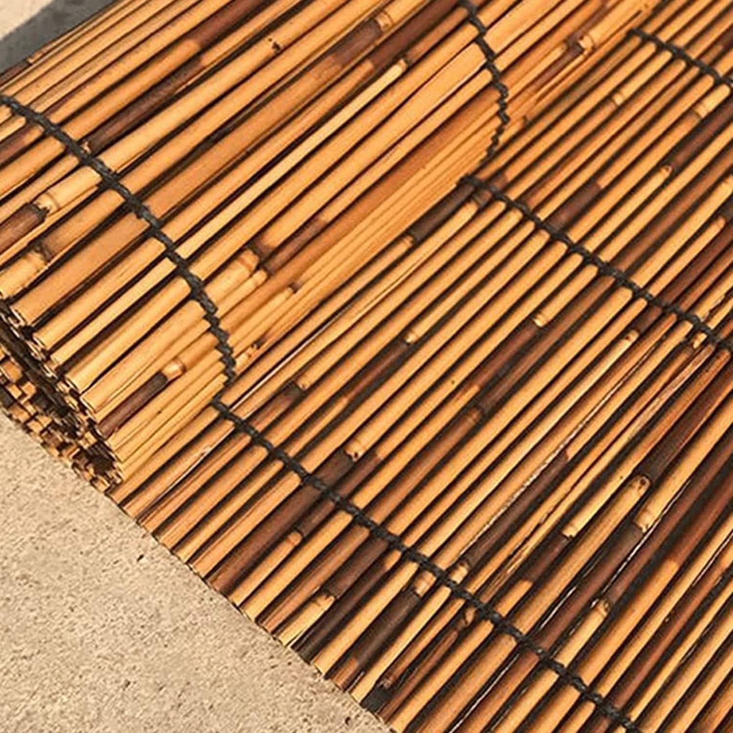 Ogrodzenie bambusowe, mata ogrodowa – rozmiary: 100 x 300 cm, 120 x 400 cm, 130 x 500 cm, 130 x 800 cm (4,3 x 26,2 FT) do użytku na zewnątrz