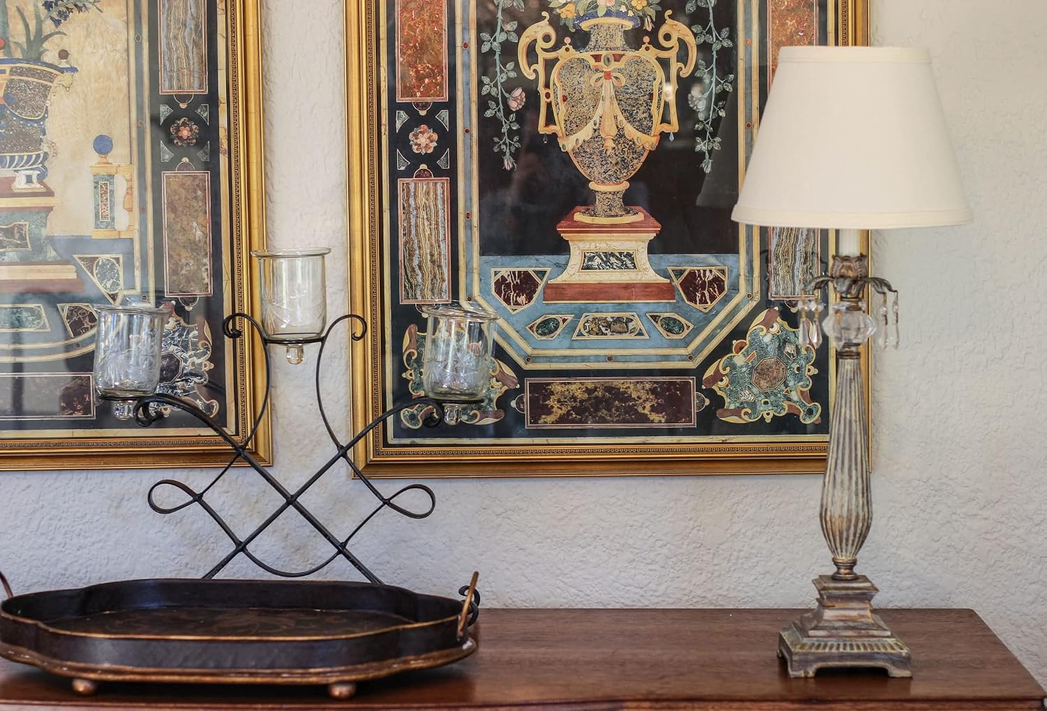 Ivory No Slub Innsbruck Empire Lamp Shade