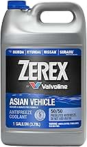 Zerex Asian Vehicle Blue Silicate and Borate Free 50/50 Prediluted Ready-to-Use Antifreeze/Coolant 1 GA