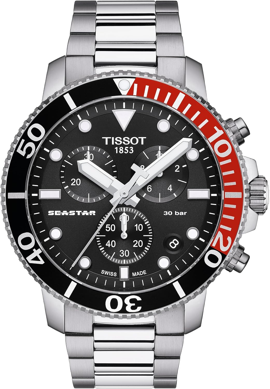 Amazon | [ティソ] 腕時計 TISSOT シースター 1000 クロノグラフ
